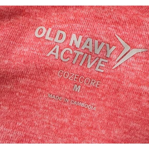 Old Navy Active Cozecore Womens Pink Medium Leggings Capri Ankle Length - Picture 3 of 7